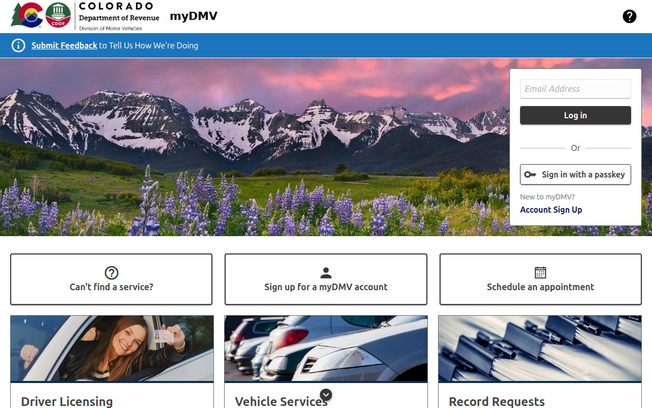 Archuleta County traffic court records Colorado myDMV source